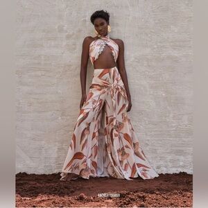 Andrea Iyamah Thema Eucalyptus pants